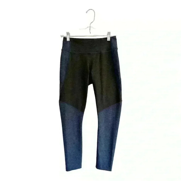 Outdoor Voices Two Tone Blue/Gray Compression Leggings Size S - Picture 3 of 7